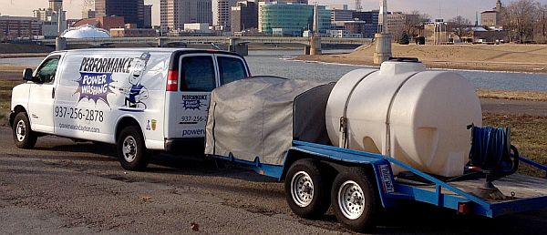 Chris Van Denabeele, owner of Performance Power Washing